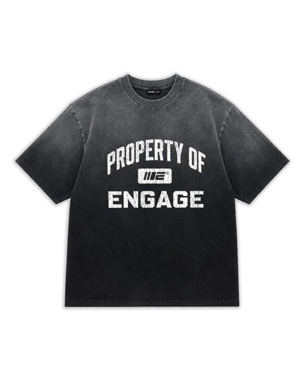 Property Of Oversized T-Shirt (Black)